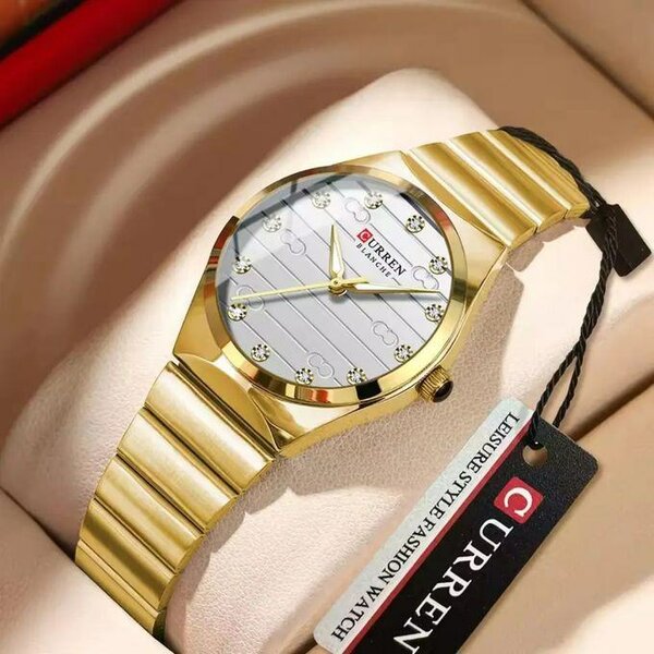 Montre CURREN Dorée Homme