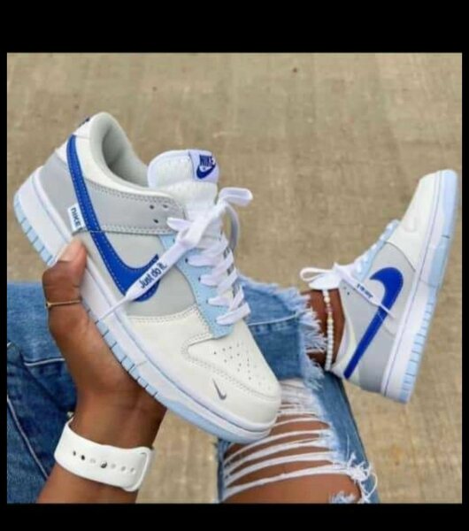 Nike Baskets Bleu-Blanc