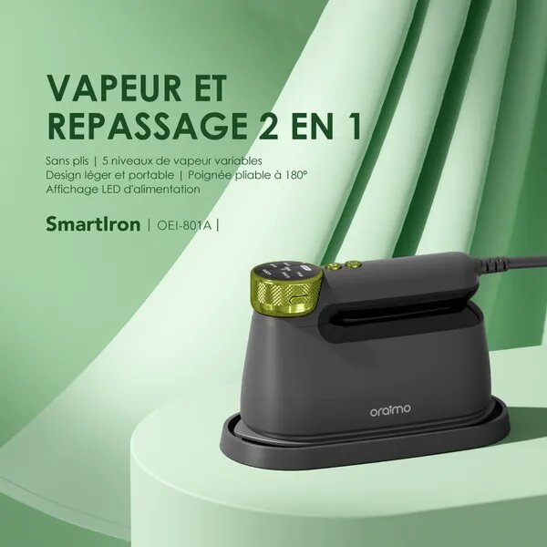 Fer vapeur 2 en 1 puissant