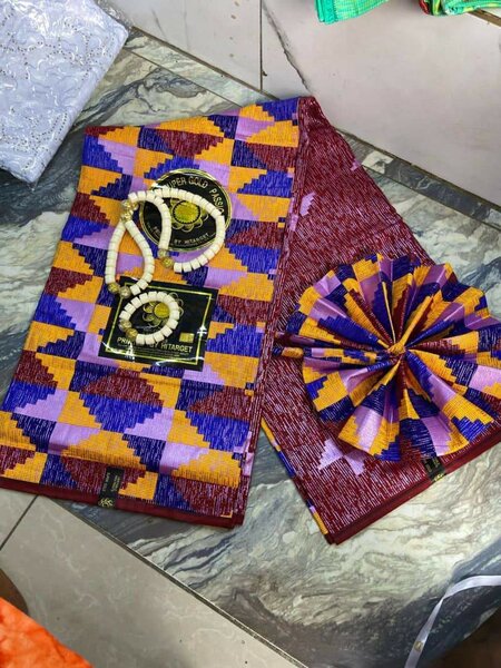 Pagne kentes multicolore