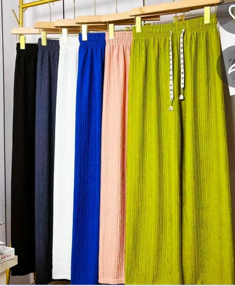 Pantalon gros bas pour femme