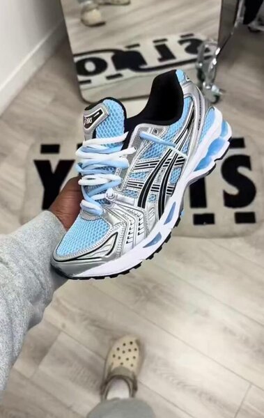 Chaussures de running bleu