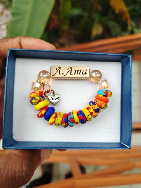 Bracelet personnalisé en perles