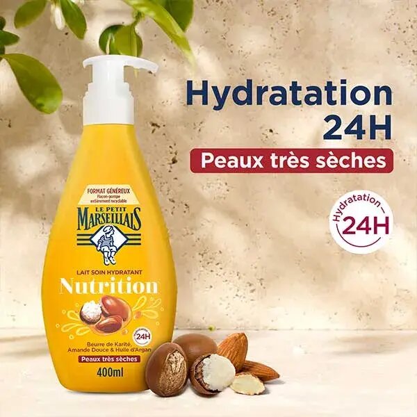 Le Petit Marseillais Lait Hydratant Nutrition