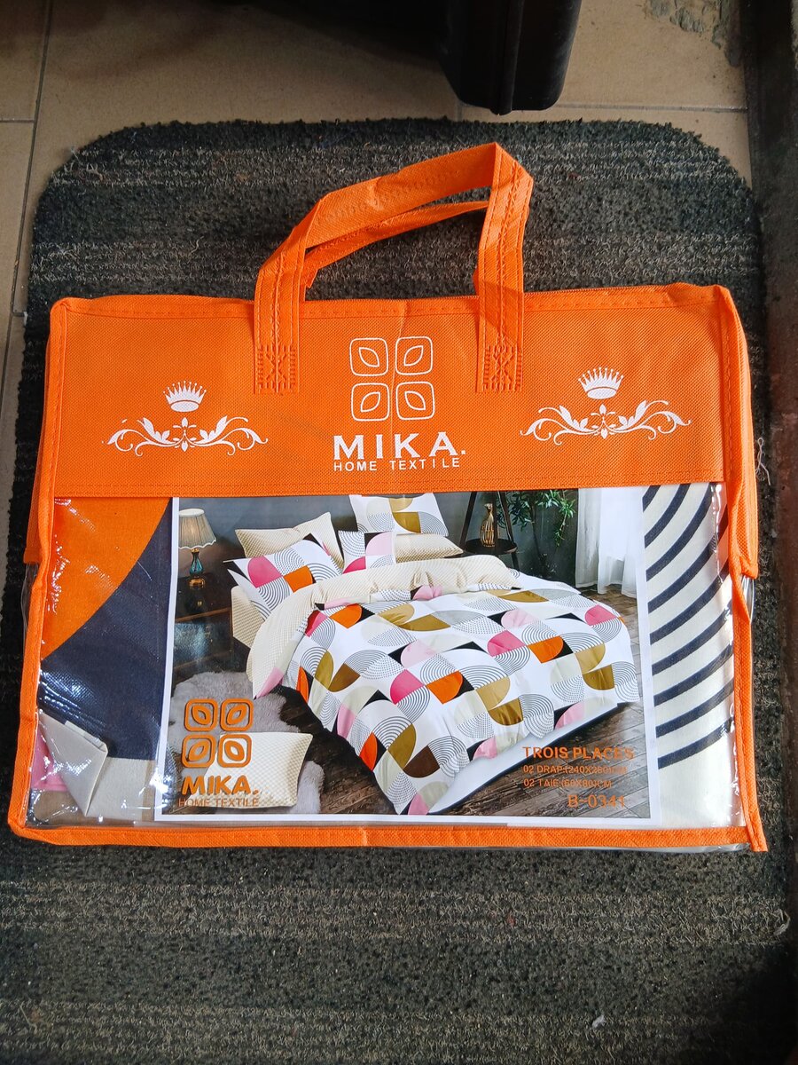 Parure de lit mika colorée