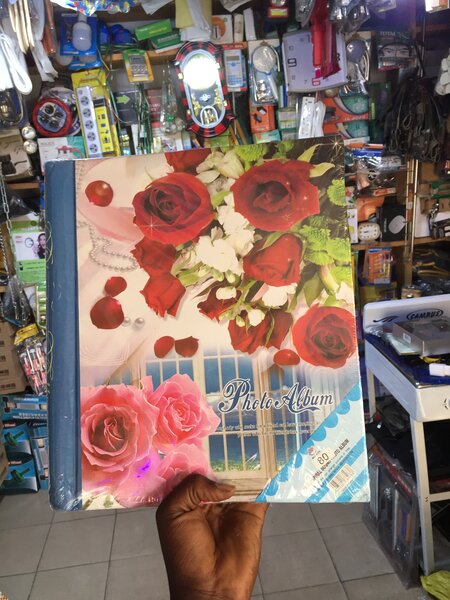 Album Photo Floral Élegant