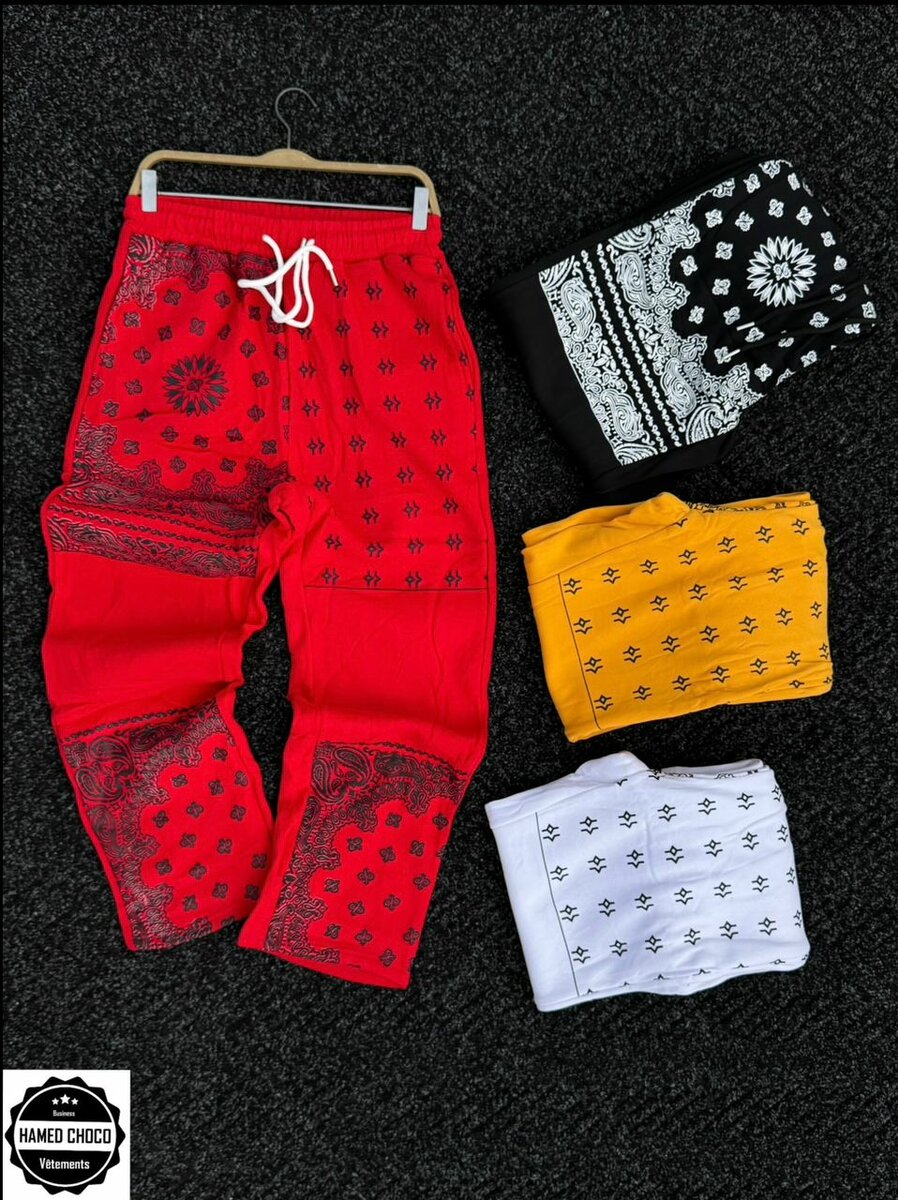 Pantalons ethniques unisexes