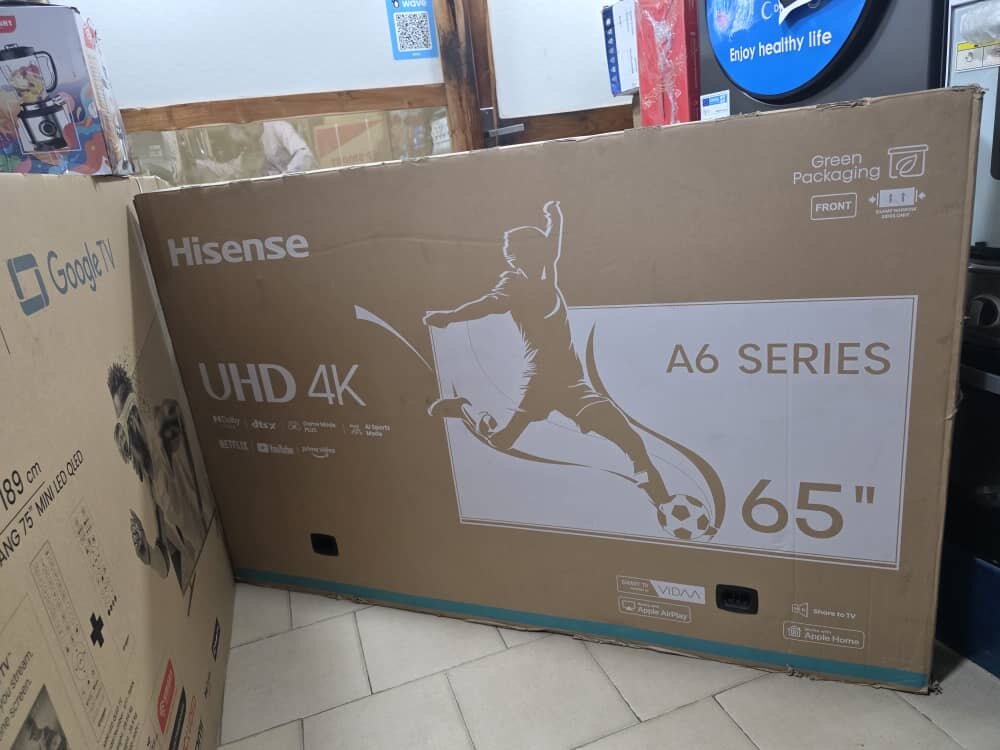 Tv Hisense 65 pouce 4k sérieA6