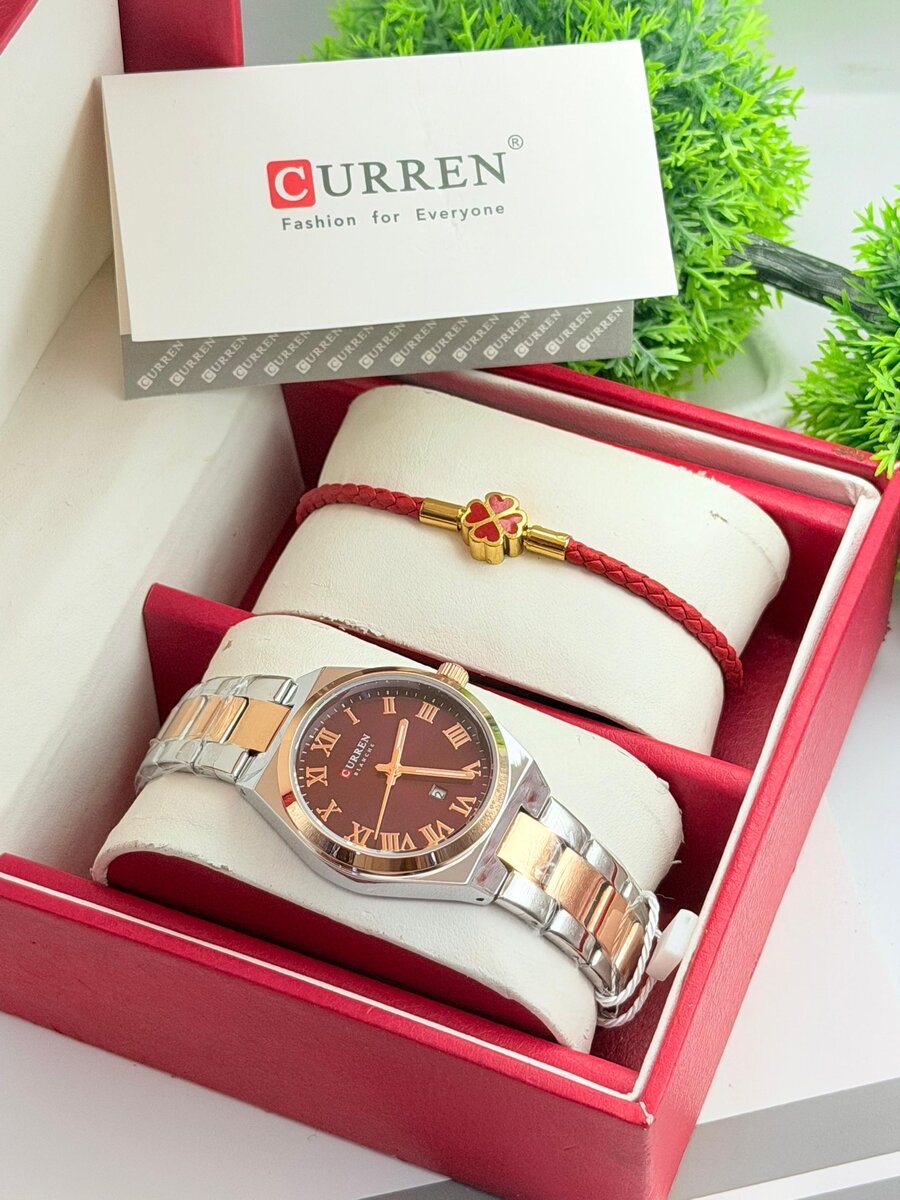 Montre CURREN avec Bracelet Luxueux