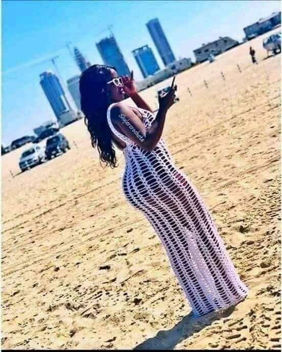 Robe de plage crochet