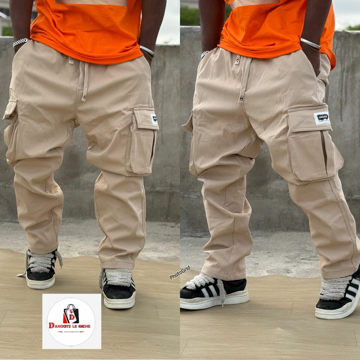 Pantalons Cargo Décontractés Homme