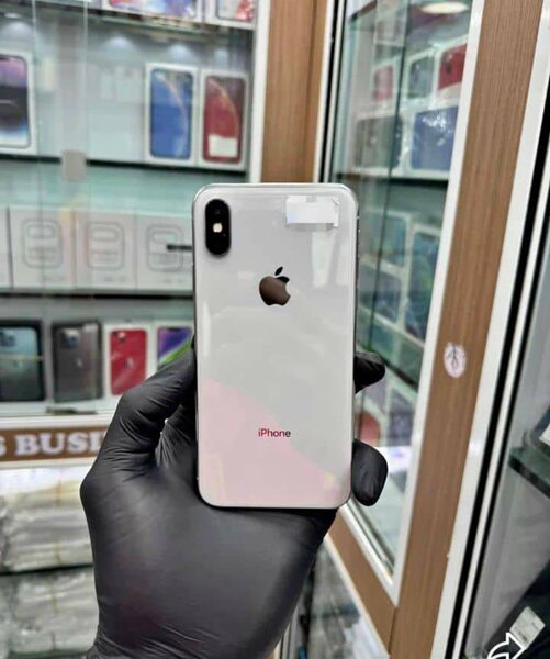 Apple iPhone X argent