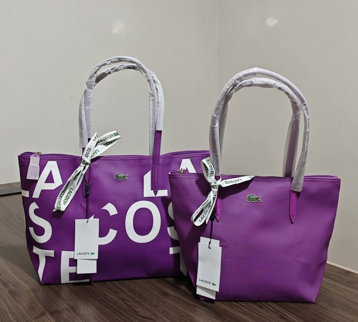 Sac fourre-tout coloré Lacoste