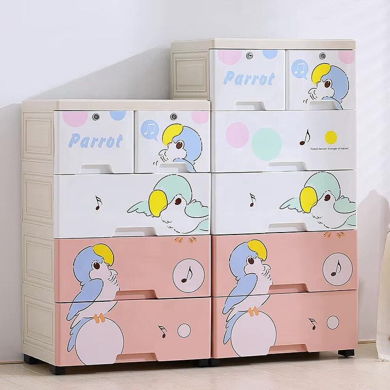 Commode Enfant Parrot Coloré