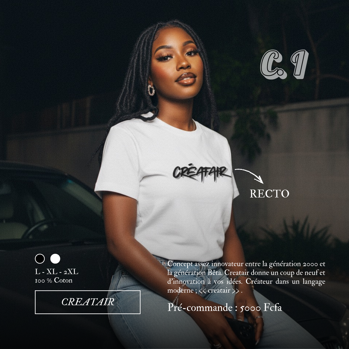 T-shirt Beynaud Mania Coton