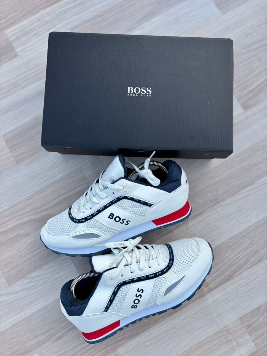 Baskets BOSS Blanches Homme