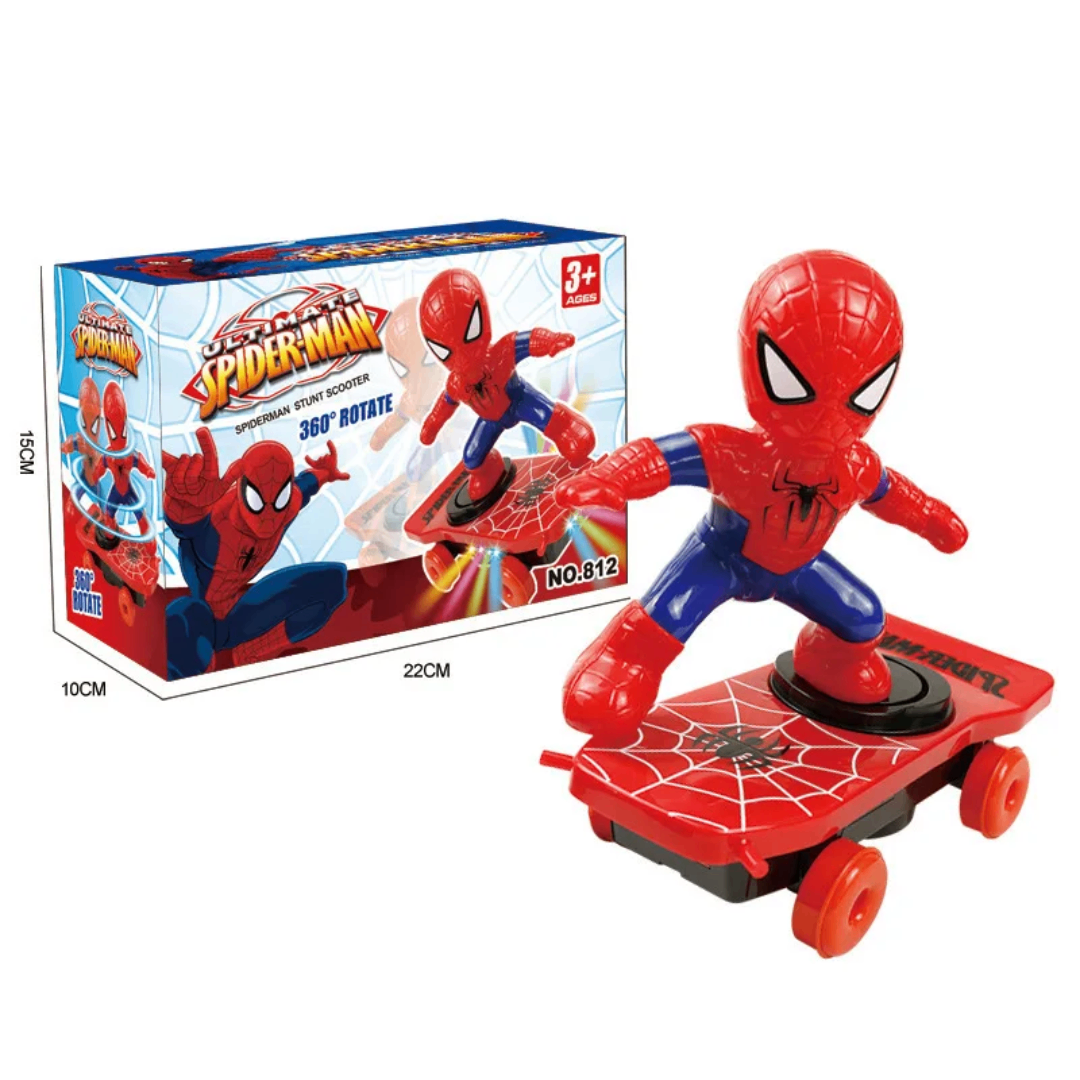 Jouet Spiderman Rotatif 360°