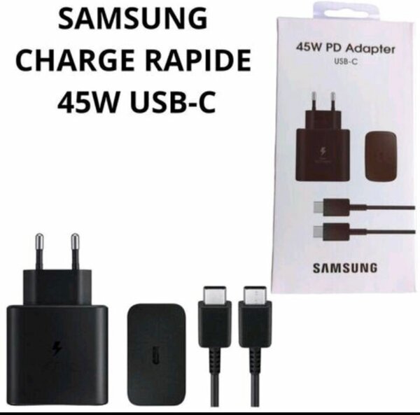 Adaptateur Rapide Samsung 45W USB-C