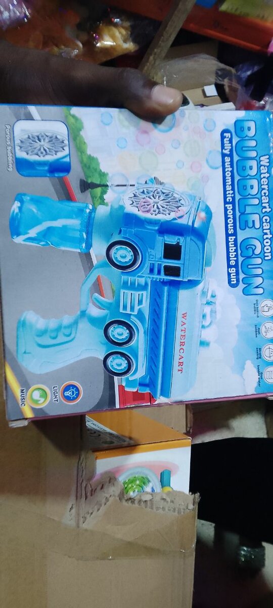 Pistolet à bulles camion