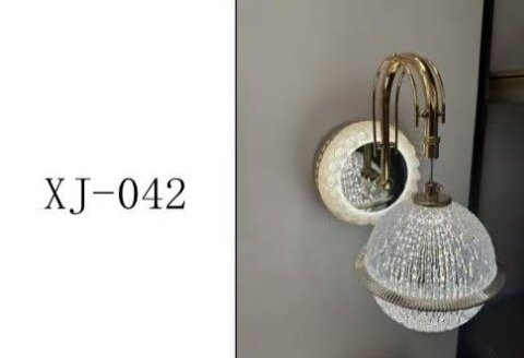 Applique murale en cristal