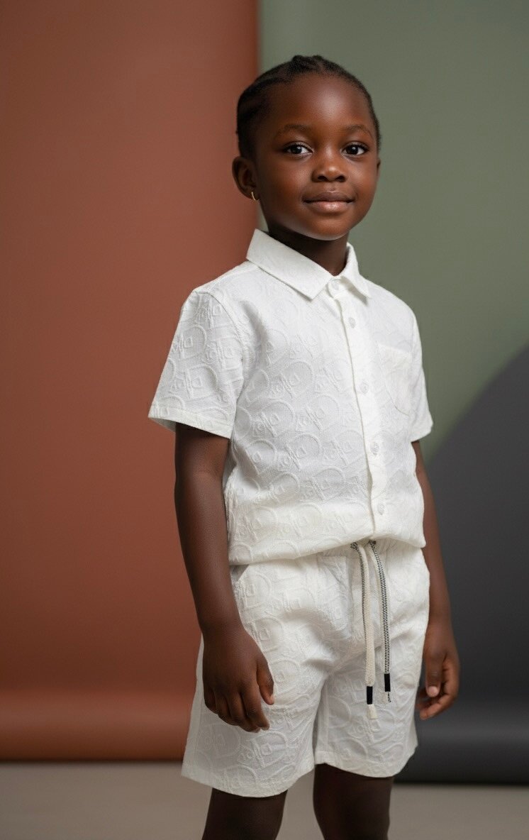 Ensemble blanc pour enfant