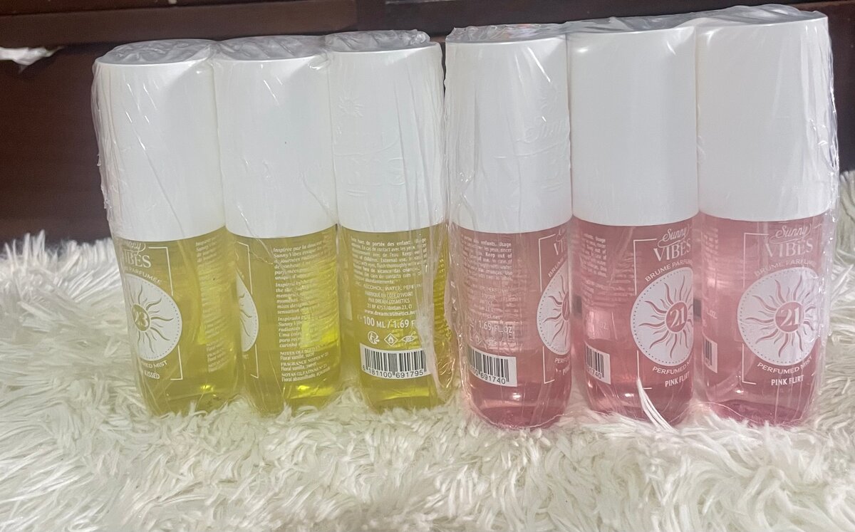 Lot de Déodorants En Spray