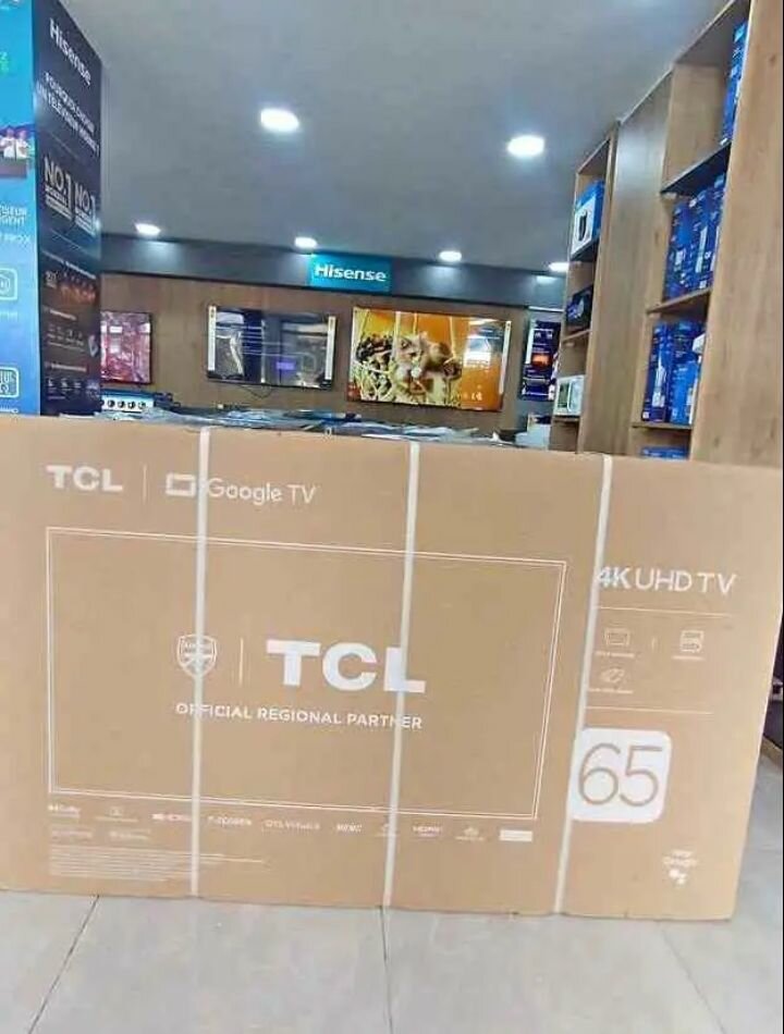 TCL Télévision 4K UHD 65 pouces Google TV