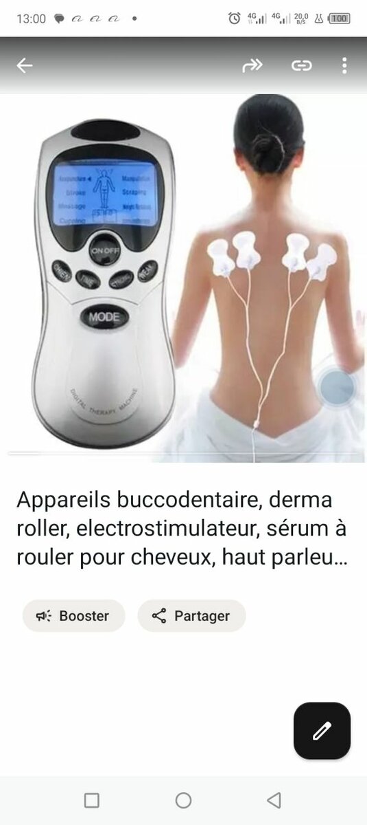 Électrostimulateur Thérapie Numérique