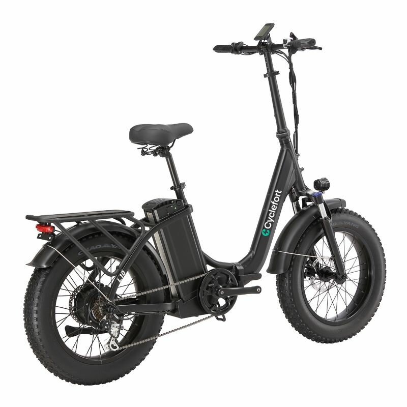 Vélo électrique pliant Cyclecart noir