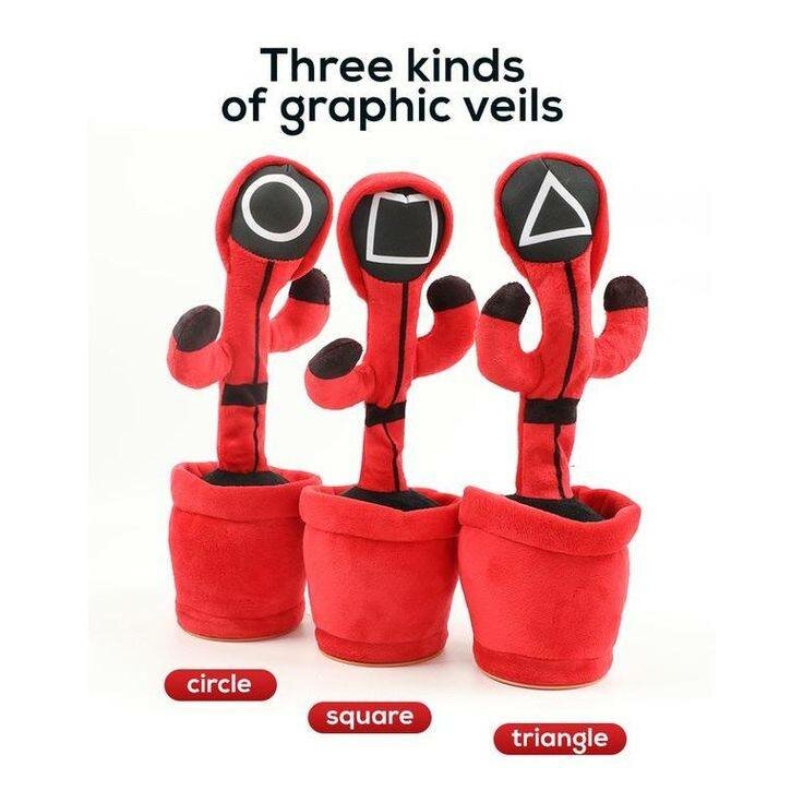 Cactus dansant musical LED