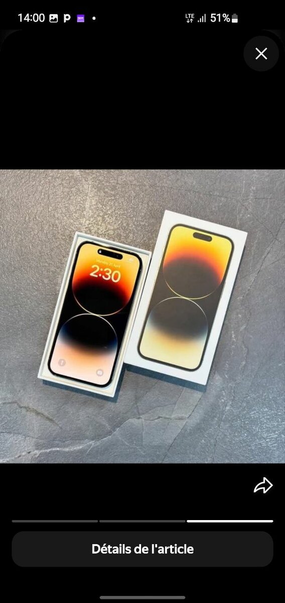 Smartphone dernier modèle