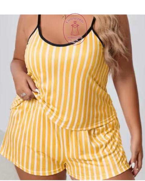 Pyjama Rayé Confort Femme