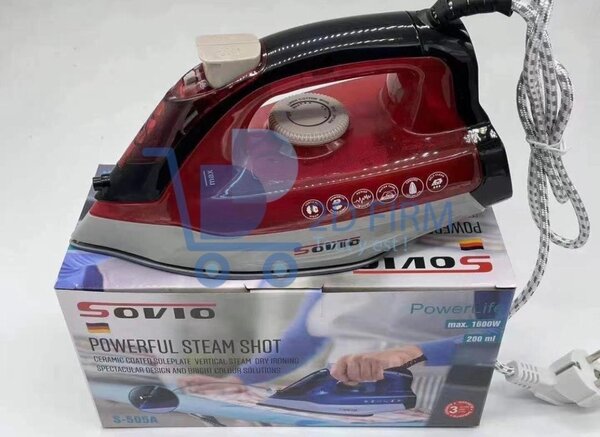 Fer à vapeur puissant Sovio
