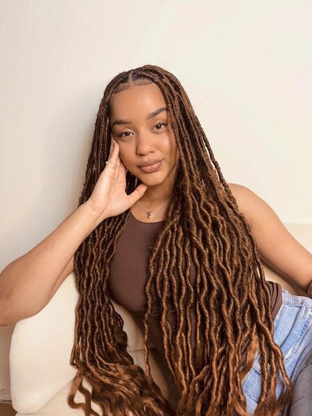 Perruque Torsadée Longue