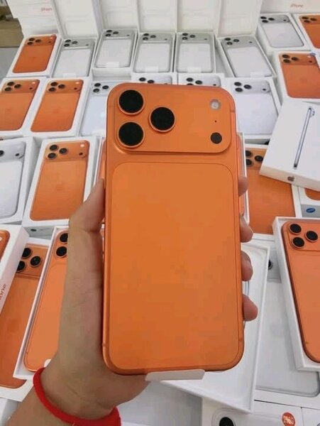 Coque de téléphone orange élégante