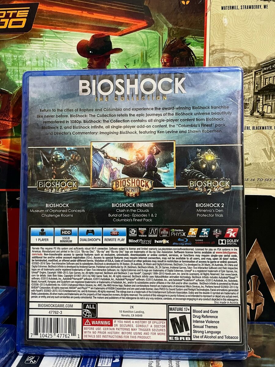 Cd ps4 BioShock: La Collection