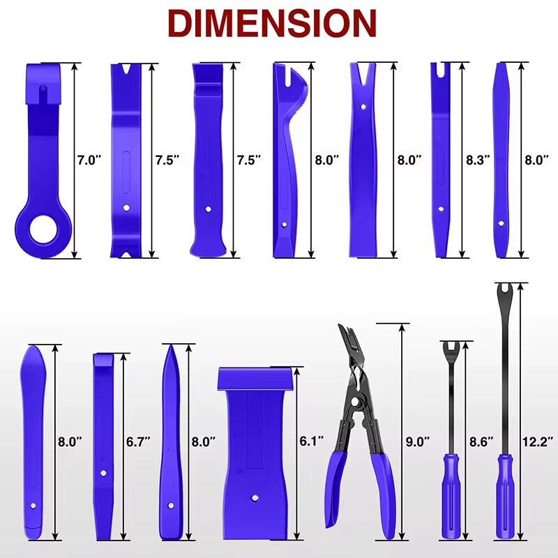 Kit d'outils de démontage auto