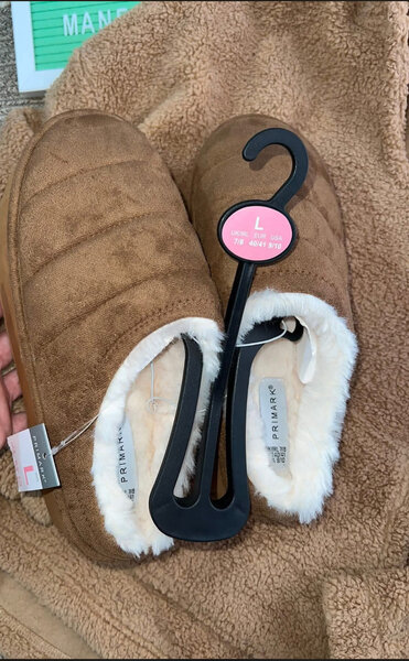 Chaussons Confortables Marron