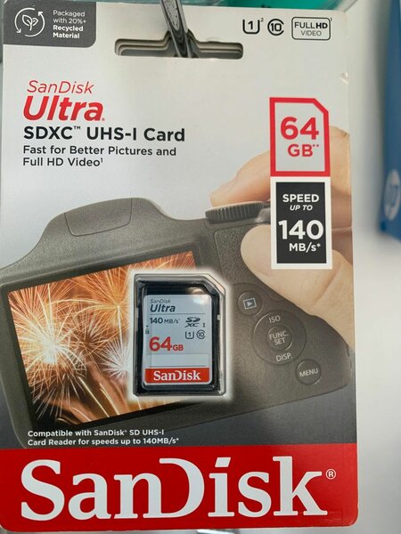 Carte SDXC SanDisk 64Go
