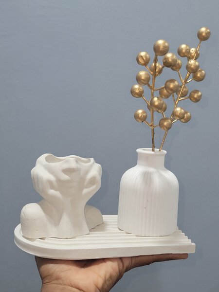 Ensemble de vases décoratifs modernes