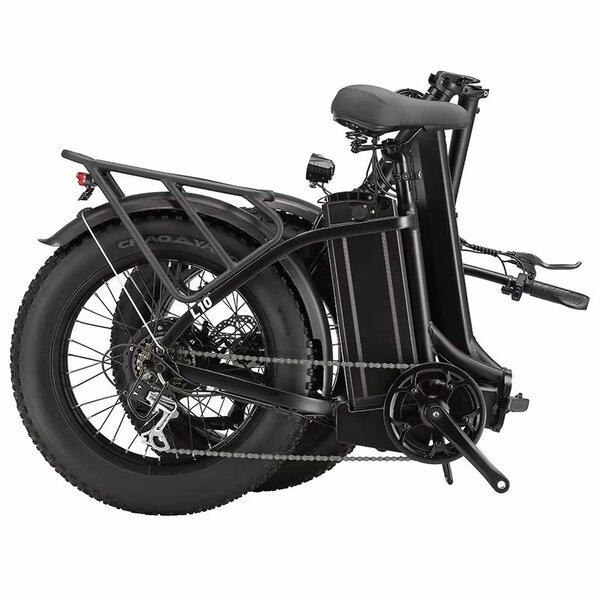 Vélo électrique pliant Cyclecart noir
