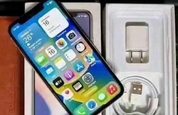 iPhone X avec accessoires