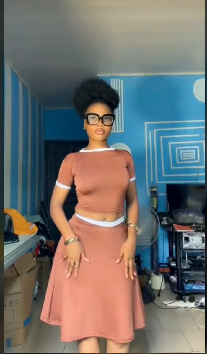 Robe élégante en coton