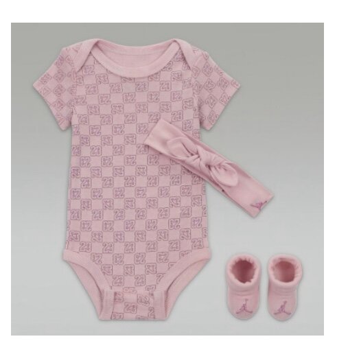 Ensemble bébé rose 3 pièces