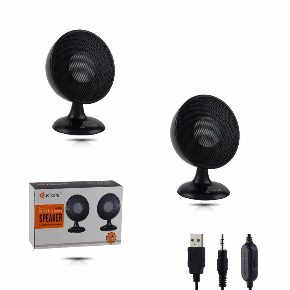 Hauts-parleurs stéréo USB Kisonli