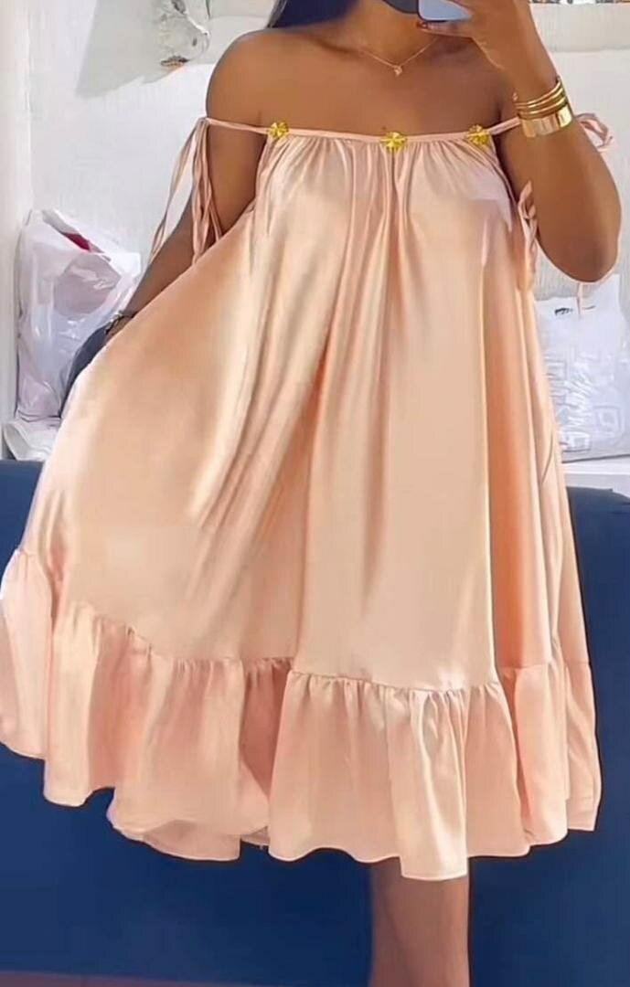 Robe trapèze élégante