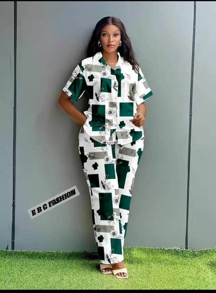 Ensemble Femme Imprimé Élégant