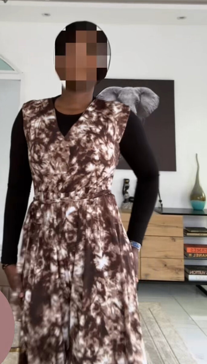 Salopettelongue élégante femme