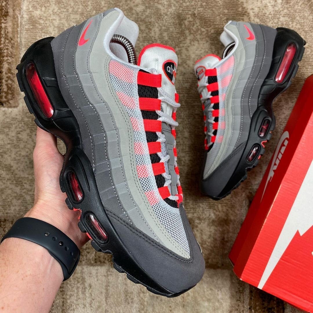 Nike Air Max 95 Gris Rouge