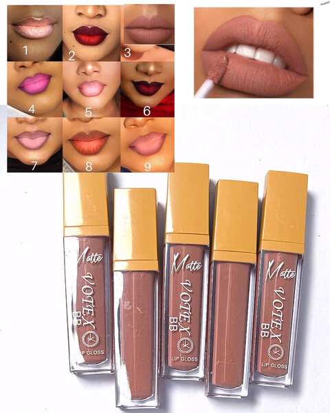 Gloss à lèvres matte
